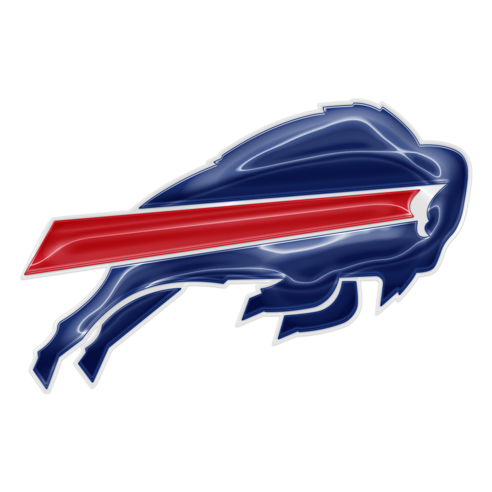 Buffalo Bills Crystal Logo iron on paper